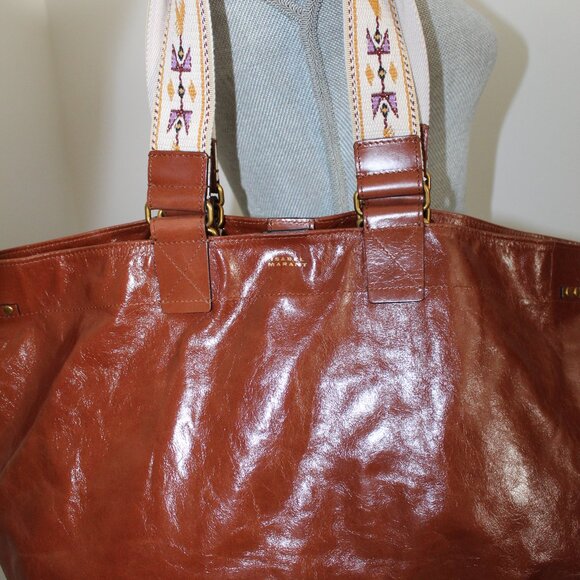 Isabel Marant Brown Leather Tote - Picture 3 of 10
